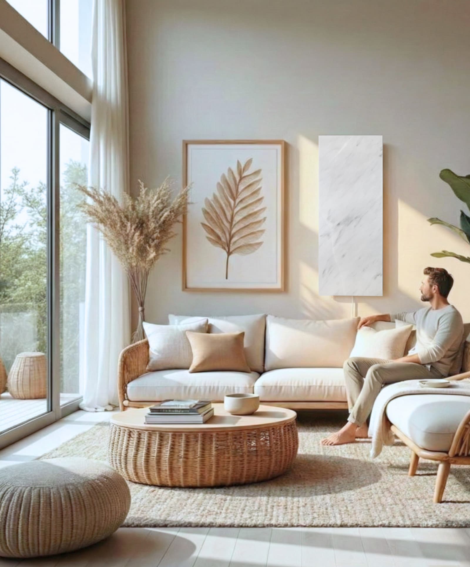 Bianco marmer 800 watt