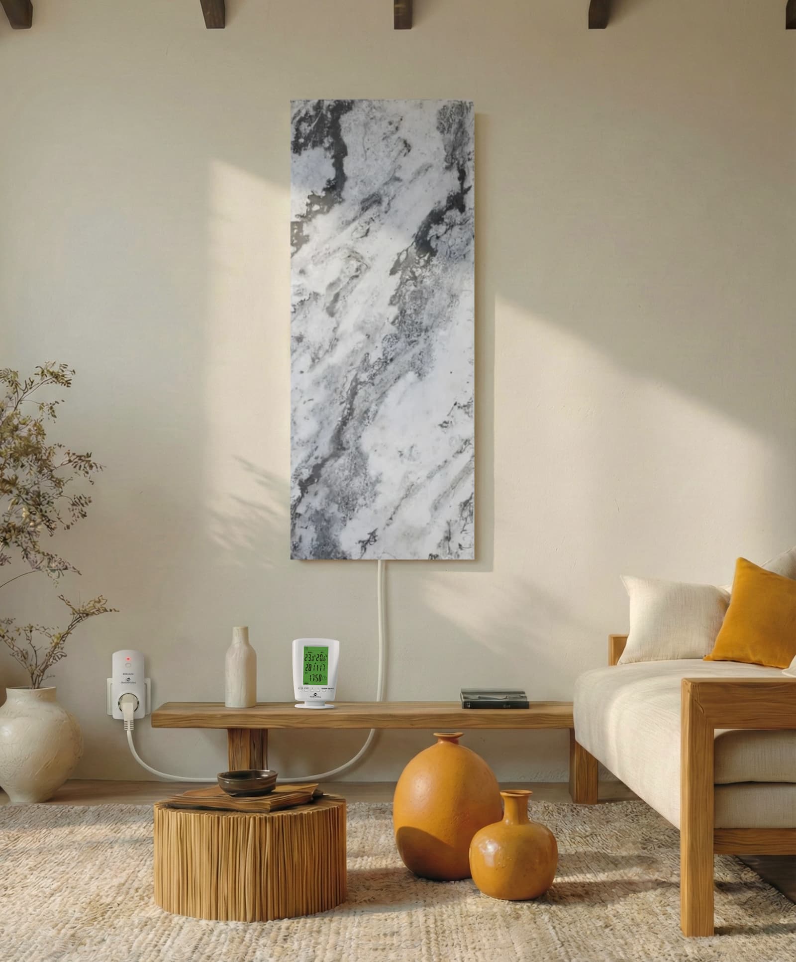 Qarama marmer 800 watt